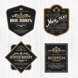 Classic vintage frame for whisky labels