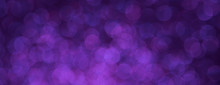 Purple Abstract Background With Bokeh Defocused Lights Christmas