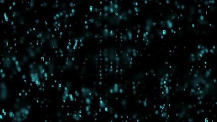 Poster - the figures fade in and out, falling into the zone of the defocus. The cinematic background. seamless loop.