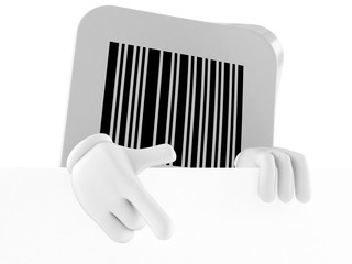 Poster - Barcode character