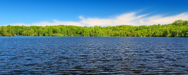 Little Horsehead Lake Panorama Wisconsin