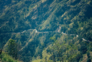 Wall Mural - mountain landscape in Sri Lanka