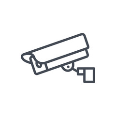 Hotel service line icon spy camera