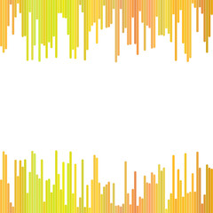 Poster - Abstract background from vertical stripe pattern - geometrical vector graphic design