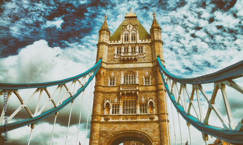 Plakat The Tower Bridge - Londyn