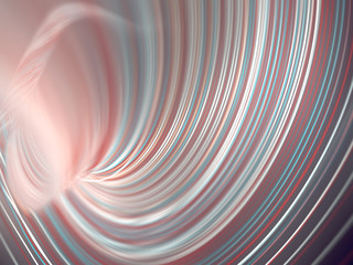 Digital colored lines abstract background. 3d rendering