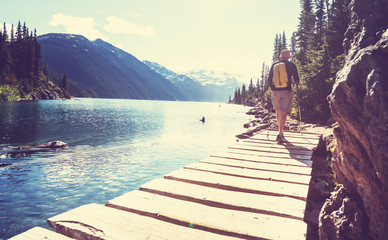 Wall Mural - Garibaldi lake