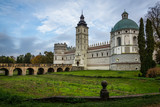 Fototapeta Londyn - Renaissance castle in Krasiczyn, Podkarpackie, Poland