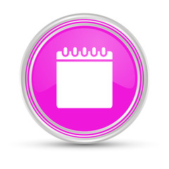 Sticker - Pinker Button - Notizbuch