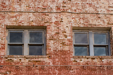 brick building with windows