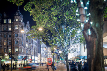 Christmas lights 2017 on Oxford street, London