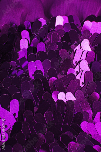 Purple sequins