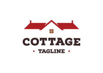 Wall Mural - house property building logo template