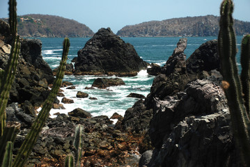 Landscape in Zihuatanejo