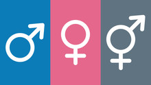 Gsn1 GenderSignNew Gsn - Drittes Geschlecht Im Geburtenregister - Weiblich - Männlich - Inter / Divers - Intersexuelle Menschen - Intersexualität - Zeichen - Banner 16zu9 G5650
