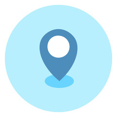 Poster - Geolocation Pin Icon Navigation Position Vector Illustration