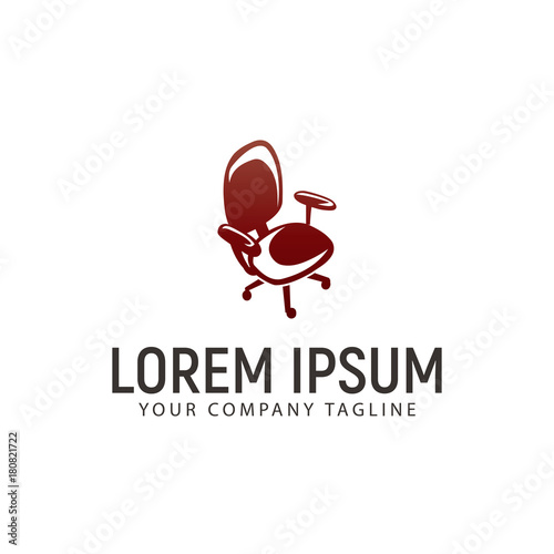 Chair Office Logo Design Concept Template Kaufen Sie Diese