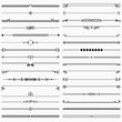 © dnbr - Set of short decorative dividers