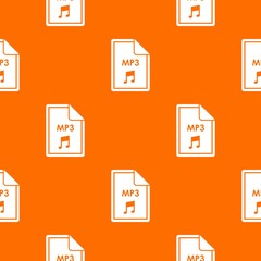 Poster - File MP3 pattern seamless