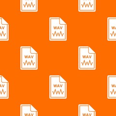 Poster - File WAV pattern seamless