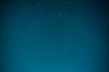 night sky with many stars