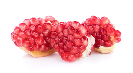 Poster - pomegranate isolated on white background