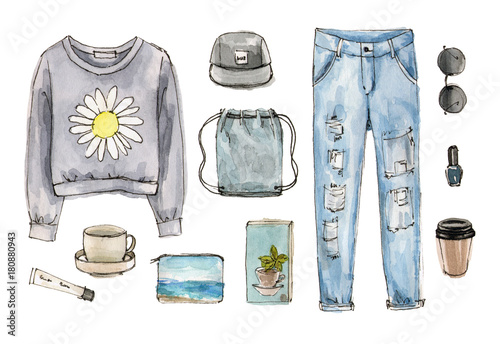 outfit illustration