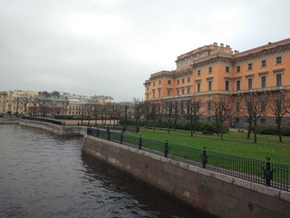 Wall Mural - View of Saint Petersbourg