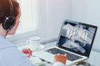 © Song_about_summer - woman watching webinar online on computer, business education concept, coaching