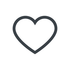Poster - heart icon, vector best flat icon,
