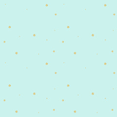 Poster - Golden confetti pattern. Modern abstract vector seamless background with small gold texture dots . Perfect for festive party invitations, greeting cards and wrapping paper.
