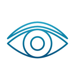 Poster - Human eye symbol