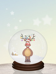 Poster - Christmas crystal ball