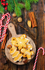 Canvas Print - christmas cookies