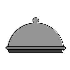 Wall Mural - Restaurant dish dome