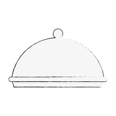 Wall Mural - Restaurant dish dome