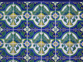 colorful ceramic tiles