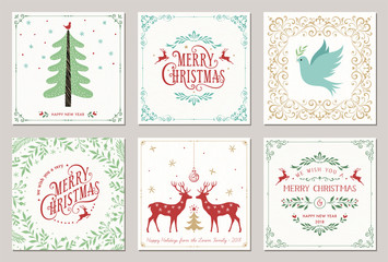 Wall Mural - christmas cards