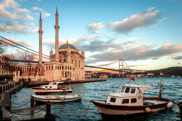 Ortaköy Mosque and Bosphorus Bridge