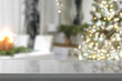 © magdal3na - christmas wooden table and tree
