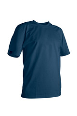 Indigo t-shirt on white