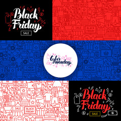 Sticker - Black Friday Sale Banners