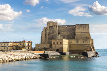 Castel Dell'Ovo In Naples, Italy