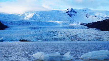 Wall Mural - Glacier in Iceland 2