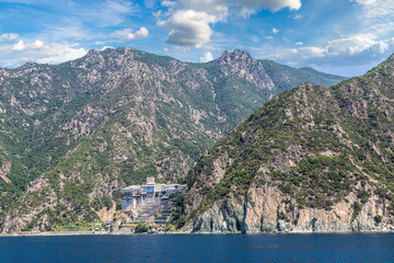 Dionisiou Monastery on Mount Athos