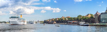 Panorama Of  Stockholm, Sweden