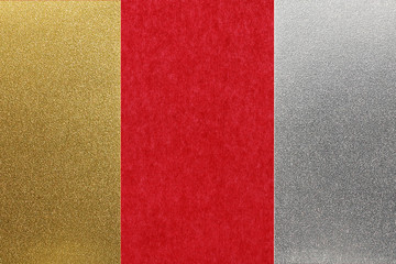 Japanese new year red gold silver paper texture background