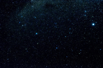 Wall Mural - stars and galaxy outer space sky night universe black background