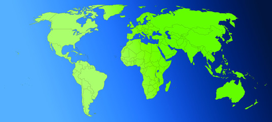  World map vector