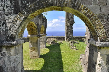 Wall Mural - Brimstone Hill Fortress, St. Kitts